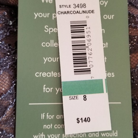 R&M Richards Short Sleeve Cold Shoulder Fit and Flare Dress - Picture 2 of 2